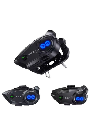 Y5x Rgb Işıklı Intercom 5 Kişi Bağlantılı 1000mah Motosiklet Bl…