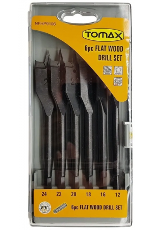 Yaprak Ahşap Matkap Ucu Takımı 12-24 Mm - 6 Parçalı&hellip;