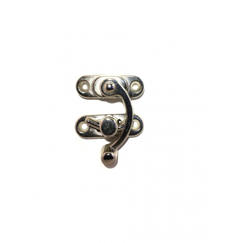 Yay Gözü, Ahşap Kutu Klipsi - Küçük 28x33 Mm, Nikel 1 Adet