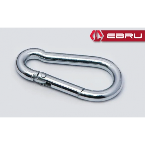 Yaylı Karabina, Çengel, Kanca 10mm - 25 Adet Yaylı Karabina, Çengel, Kanca 10mm - 25 Adet