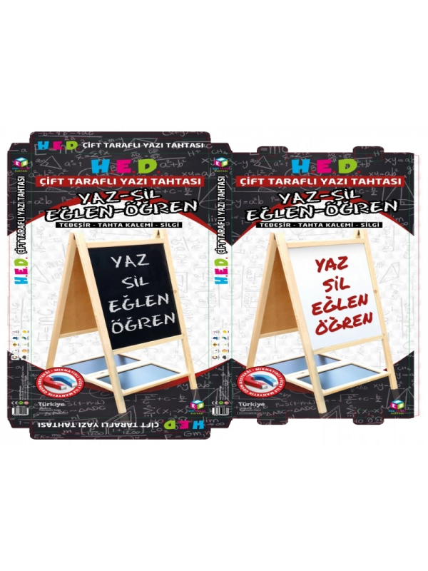 Yazı Tahtası Çift Taraflı Ayaklı Mıknatıslı Yazı Tahtası Seti 11&hellip;