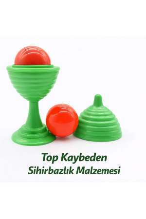 Yeşil Renk Sihirli Kupa Top Kaybetme Oyunu 7 Cm&hellip;