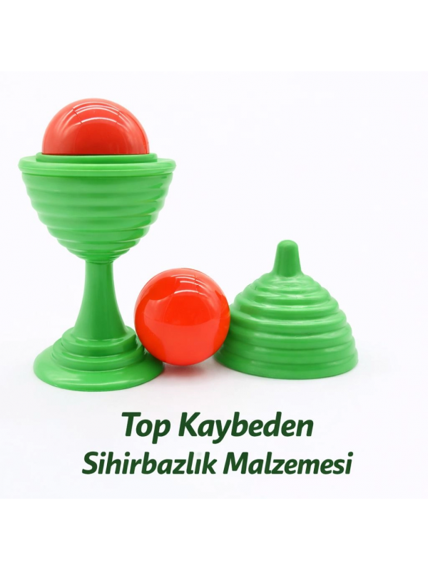 Yeşil Renk Sihirli Kupa Top Kaybetme Oyunu 7 Cm&hellip;