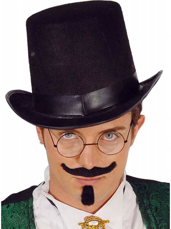 Yetişkinler İçin Siyah Renk Ringmaster Sihirbaz Şapkası Silindir Şap… Yetişkinler İçin Siyah Renk Ringmaster Sihirbaz Şapkası Silindir Şap…