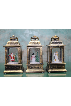 Yılbaşı Temalı Işıklı Müzikli Kar Küresi Alk3223&hellip;