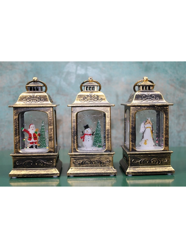 Yılbaşı Temalı Işıklı Müzikli Kar Küresi Alk3223&hellip;