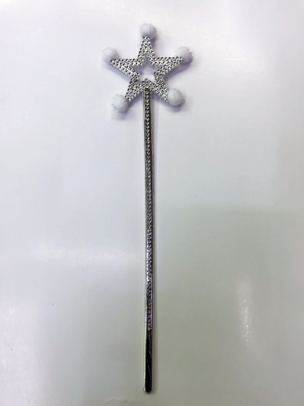 Yıldız Peri Asası Sihirli Değnek Beyaz Ponponlu… Yıldız Peri Asası Sihirli Değnek Beyaz Ponponlu…