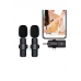 Yüksek Kalite Profesyonel 3 In 1 Kablosuz Taşınabilir Yaka Mikrofonu Youtube Facebook Tiktok