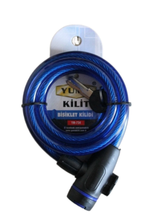 Yuma Ym- 734 150cm  Mavi Bisiklet Kilidi&hellip;