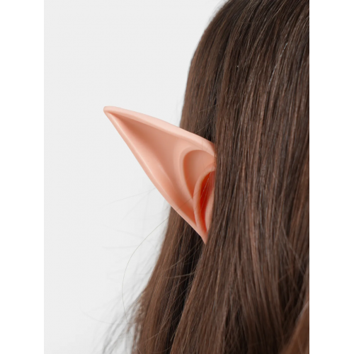 Yumuşak Malzemeden İmal Lateks Elf Kulağı 1 Çift 10x5 Cm Yumuşak Malzemeden İmal Lateks Elf Kulağı 1 Çift 10x5 Cm