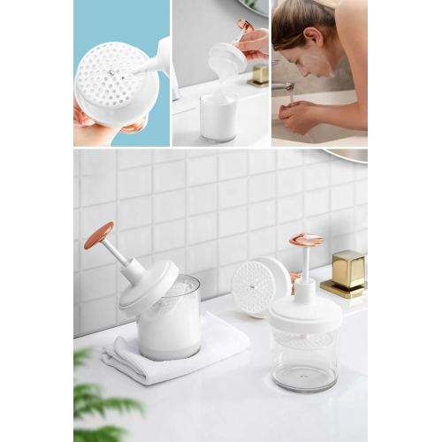 Yüz Yıkama Köpüğü Makinesi-taşınabilir Krem Köpük Makinesi - Cilt Bakım