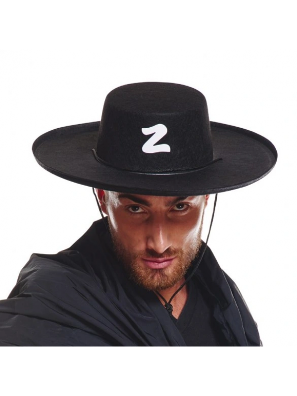 Z Logolu Yetişkin Boy Bağcıklı Zorro Şapkası&hellip;