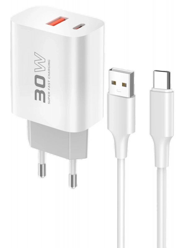 LRZ02 C89Q 1 Adet 30W Type-C ve 1 Adet 22.5W USB Çıkışlı Ekstra DL49 &hellip;