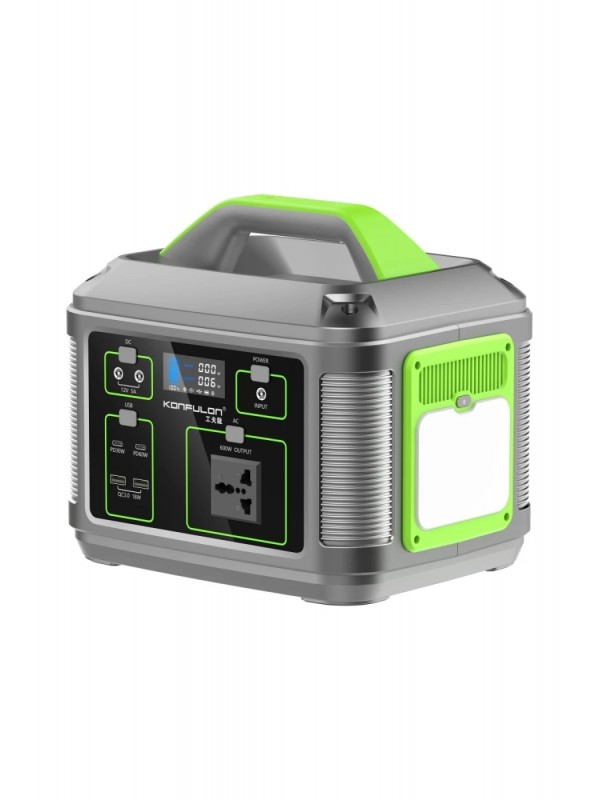 LRZ02 CN05 Powerbank 600W 128.000 mAh Kamp Şarj 60W PD - Siyah&hellip;