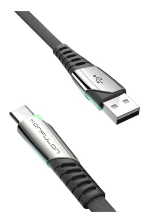 LRZ02 DC18 Type-C Kablo 1M 5A - Siyah…