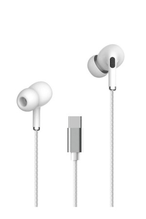LRZ02 INA16 Type-C Kablolu Kulak İçi Kulaklık - Beyaz…