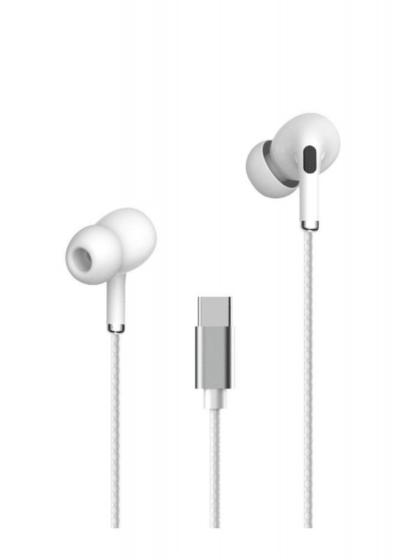 LRZ02 INA16 Type-C Kablolu Kulak İçi Kulaklık - Beyaz&hellip;