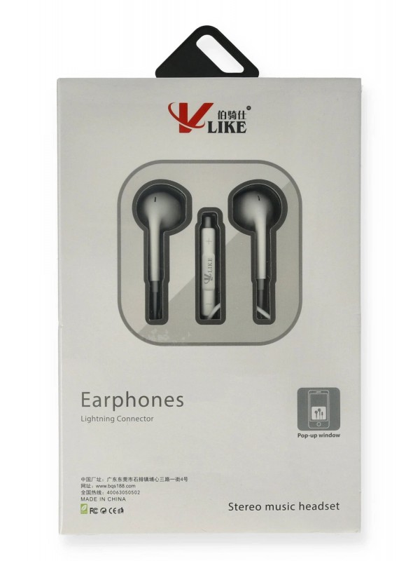 LRZ02 Vlike VK i7 Lightning Bluetooth Kablolu Kulaklık…