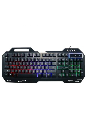 LRZ02 V1 RGB Işıklı Metal Yüzey Türkçe Q Kablolu Gaming Klavye…