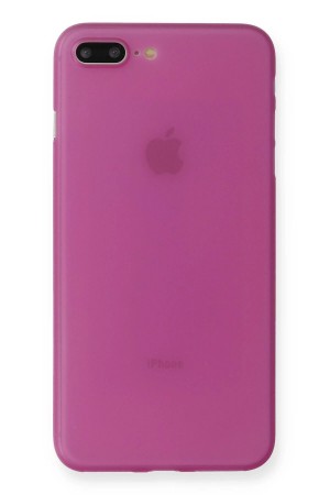 LRZ02 iPhone 8 Plus Kılıf PP Ultra İnce Kapak - Pembe&hellip;