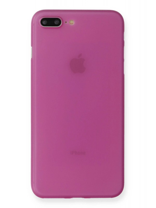 LRZ02 iPhone 8 Plus Kılıf PP Ultra İnce Kapak - Pembe&hellip;