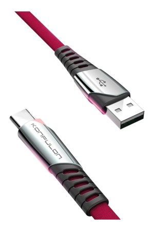 LRZ02 DC18 Type-C Kablo 1M 5A - Kırmızı…