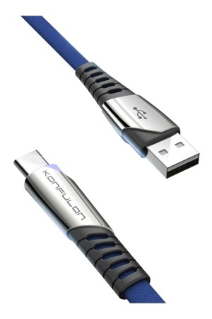 LRZ02 DC18 Type-C Kablo 1M 5A - Mavi…