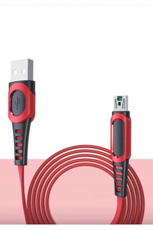 LRZ02 DC24 Micro USB Kablo 1.2M 4A - Kırmızı…