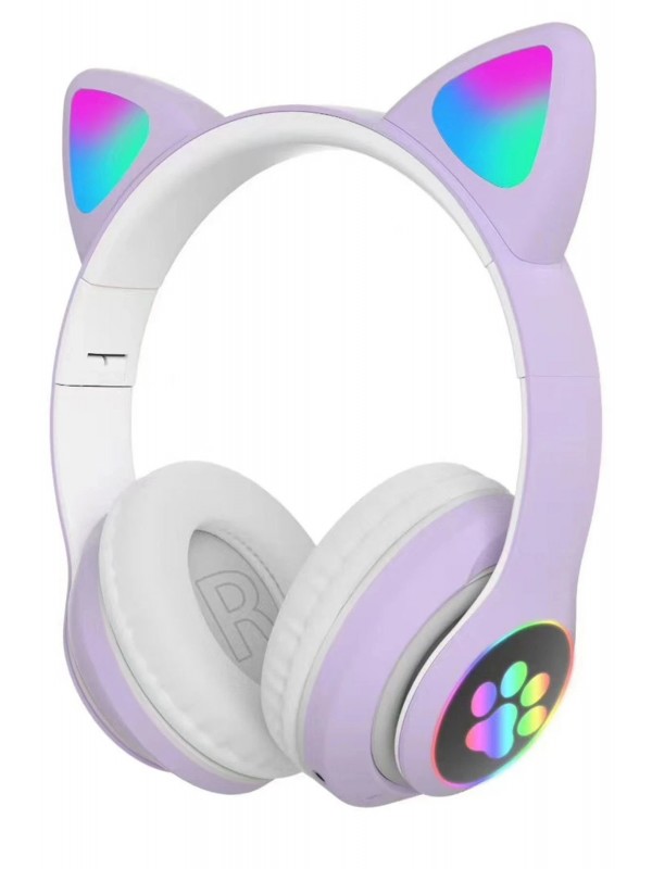 LRZ02 STN28 Kablosuz Kedi Kulaklık - Lila&hellip;
