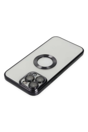 LRZ02 iPhone 13 Pro Kılıf Slot Silikon - Siyah&hellip;