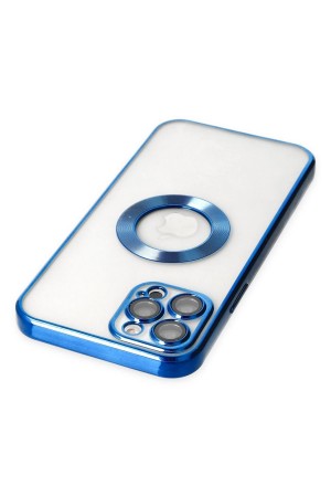 LRZ02 iPhone 12 Pro Kılıf Slot Silikon - Mavi&hellip;