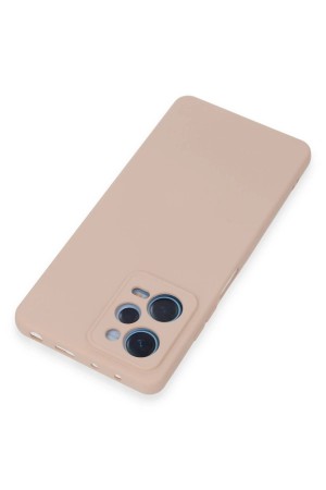 LRZ02 Xiaomi Redmi Note 12 Pro 5G Kılıf Nano içi Kadife Silikon - Pudra&hellip;