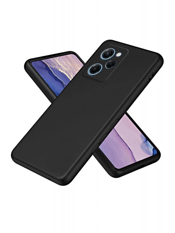 LRZ02 Xiaomi Poco X5 Pro 5G Nano içi Kadife Silikon - Siyah&hellip;