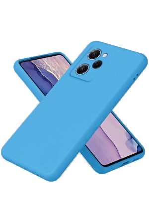 LRZ02 Xiaomi Poco X5 Pro 5G Nano içi Kadife Silikon - Mavi&hellip;