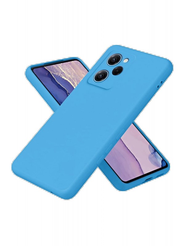 LRZ02 Xiaomi Poco X5 Pro 5G Nano içi Kadife Silikon - Mavi&hellip;