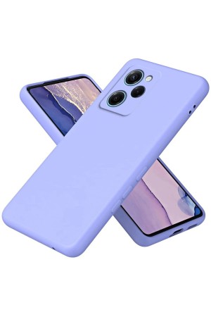 LRZ02 Xiaomi Poco X5 Pro 5G Nano içi Kadife Silikon - Lila&hellip;