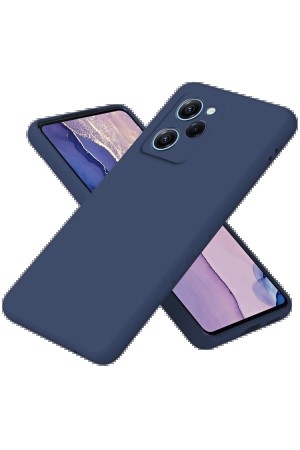 LRZ02 Xiaomi Poco X5 Pro 5G Nano içi Kadife Silikon - Lacivert&hellip;