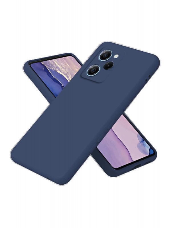 LRZ02 Xiaomi Poco X5 Pro 5G Nano içi Kadife Silikon - Lacivert&hellip;