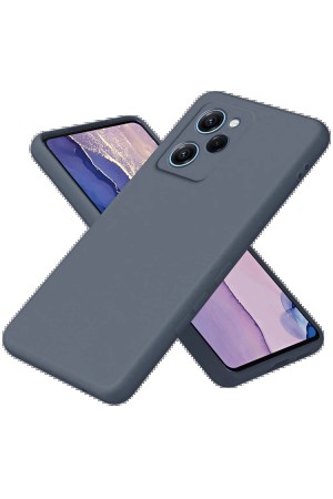 LRZ02 Xiaomi Poco X5 Pro 5G Nano içi Kadife Silikon - Gri&hellip;