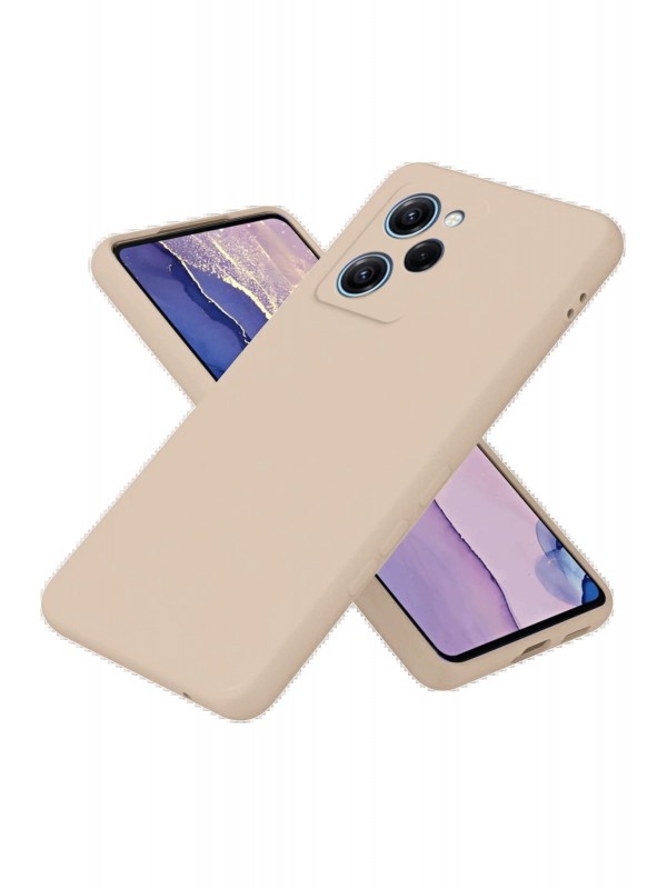 LRZ02 Xiaomi Poco X5 Pro 5G Nano içi Kadife Silikon - Pudra&hellip;