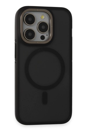 LRZ02 iPhone 14 Pro Max Kılıf Rocky Magsafe Kapak - Siyah&hellip;