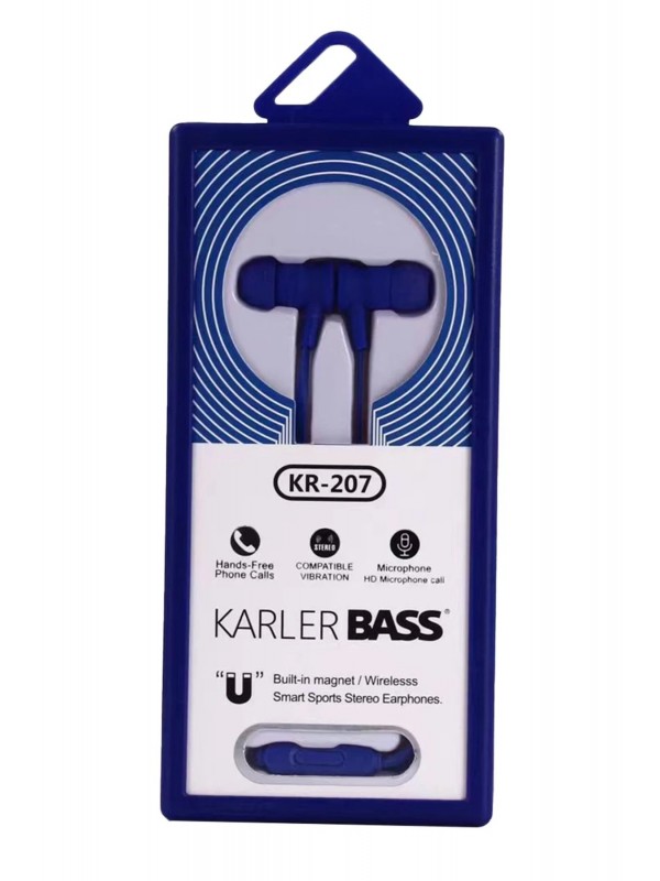 LRZ02 KR-207 Mıknatıslı Kablolu Kulaklık - Lacivert&hellip;