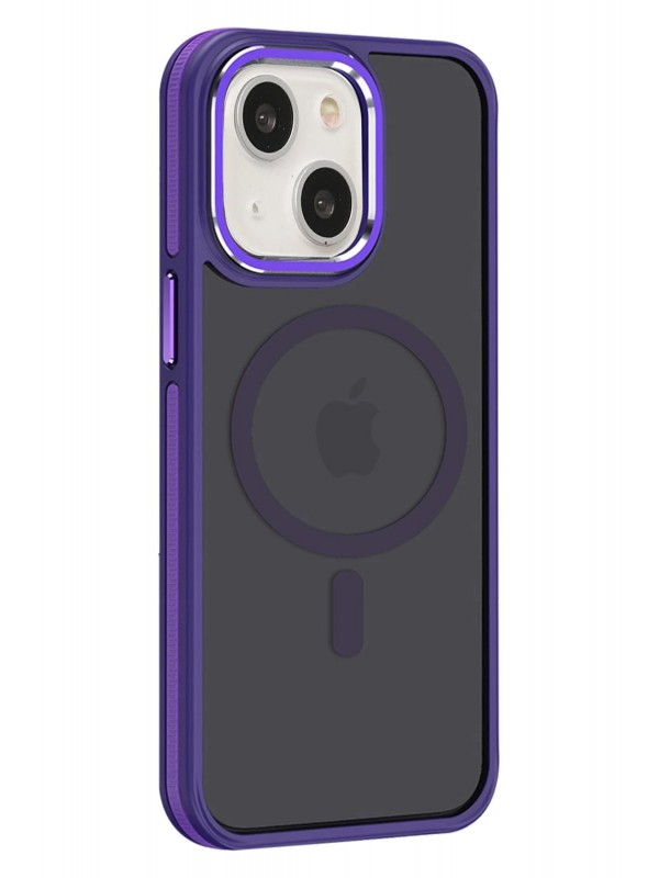 LRZ02 iPhone 14 Winner Magsafe Kapak - Derin Mor&hellip;