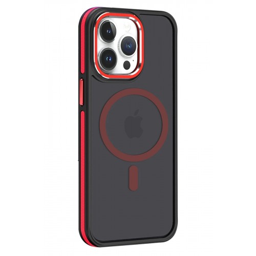 LRZ02 iPhone 14 Pro Winner Magsafe Kapak - Kırmızı