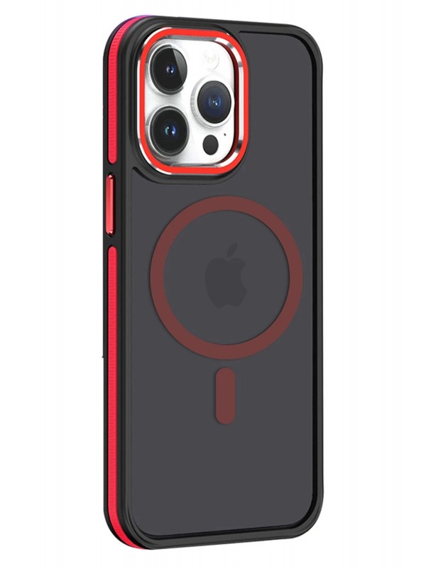 LRZ02 iPhone 14 Pro Winner Magsafe Kapak - Kırmızı&hellip;