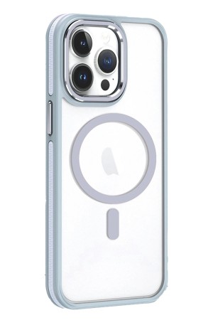 LRZ02 iPhone 14 Pro Winner Magsafe Kapak - Gri&hellip;