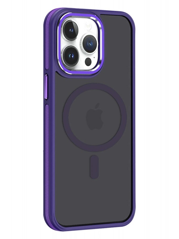 LRZ02 iPhone 14 Pro Max Winner Magsafe Kapak - Derin Mor&hellip;