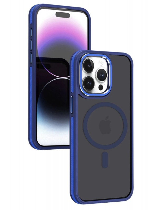 LRZ02 iPhone 15 Pro Max Winner Magsafe Kapak - Lacivert&hellip;