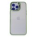 LRZ02 iPhone 14 Pro Kılıf Roblox Lens Standlı Kapak - Yeşil
