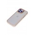 LRZ02 iPhone 14 Pro Kılıf Roblox Lens Standlı Kapak - Pudra